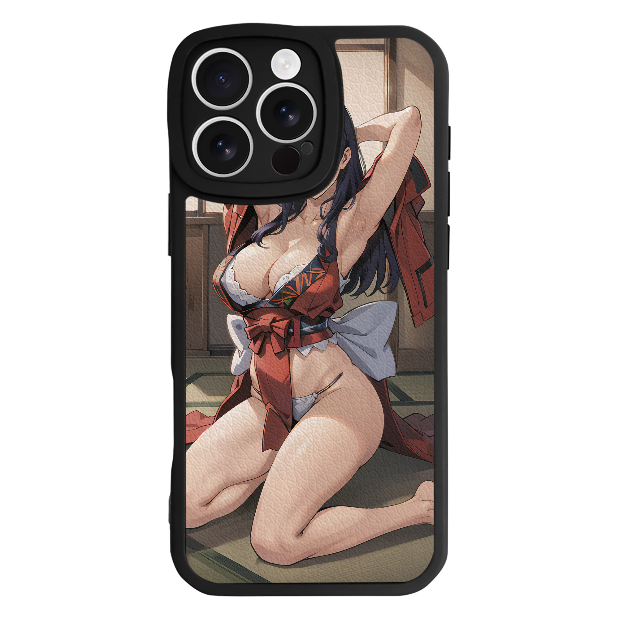 （画像用） EVA 新世紀エヴァンゲリオン 【iPhone 16シリーズ対応】シリコンスマホケース（レザー調） 材質：シリコン